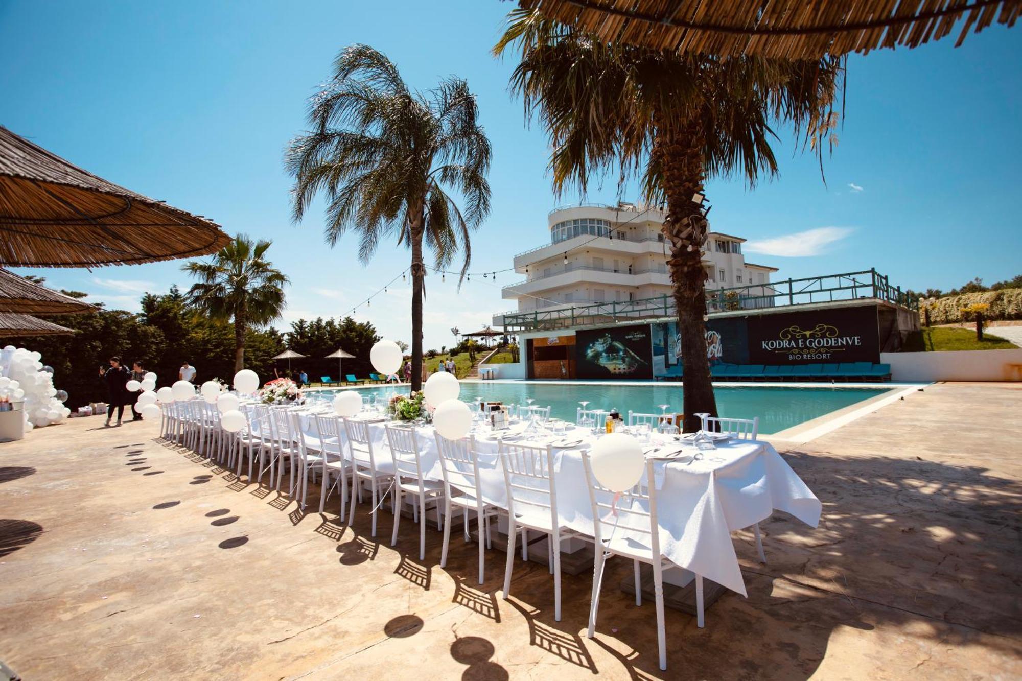 Kodra E Godenve Hotel Vile-Ballaj ภายนอก รูปภาพ